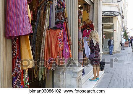 "Boutique, Istiklal Street or Istiklal Caddesi, Beyoglu, Istanbul, European side, Istanbul Province, Turkey, European side, Europe" View Large Photo Image Stock Image - "Boutique, Istiklal Street or Istiklal Caddesi, Beyoglu, Istanbul, European side, Istanbul Province, Turkey, European side, Europe". Fotosearch