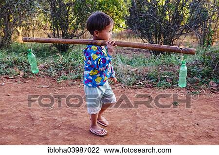 "Boy fetching water, Kalaw, Shan State, Myanmar, Asia" View Large Photo Image Stock Image - "Boy fetching water, Kalaw, Shan State, Myanmar, Asia". Fotosearch