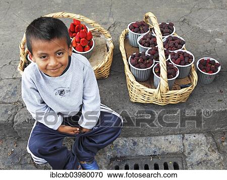 "Boy with fruit punnets sitting on the curb of a street, Ibarra grocery market, Imbabura Province, Ecuador, South America" View Large Photo Image Stock Image - "Boy with fruit punnets sitting on the curb of a street, Ibarra grocery market, Imbabura Province, Ecuador, South America". Fotosearch
