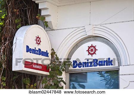 Branch Of The Denizbank Private Turkish Bank Owned By 99 85 By