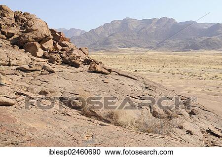Stock Image - "Brandberg mountain, Damaraland, Namibia, Africa". Fotosearch