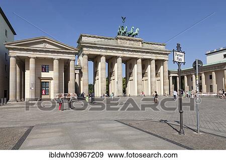 "Brandenburg Gate, Pariser Platz square, Berlin, Germany, Europe" View Large Photo Image Stock Photo - "Brandenburg Gate, Pariser Platz square, Berlin, Germany, Europe". Fotosearch