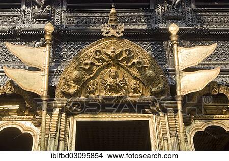 "Brass decoration at the entrance of a temple, Kathmandu Valley, Kathmandu, Kathmandu District, Bagmati Zone, Nepal, Asia" View Large Photo Image Picture - "Brass decoration at the entrance of a temple, Kathmandu Valley, Kathmandu, Kathmandu District, Bagmati Zone, Nepal, Asia". Fotosearch