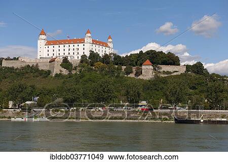 "Bratislava Castle on the Danube, Bratislava, Slovakia, Europe" View Large Photo Image Stock Photo - "Bratislava Castle on the Danube, Bratislava, Slovakia, Europe". Fotosearch