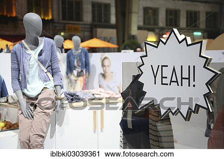 Stock Image - "Bread and Butter Winter 2013, fashion fair in the grounds of the former Berlin-Tempelhof airport, Berlin, Germany, Europe". Fotosearch