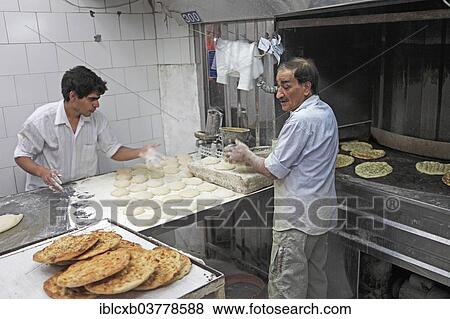 "Bread bakers, Yazd, Yazd Province, Persia, Iran, Asia" View Large Photo Image Stock Photo - "Bread bakers, Yazd, Yazd Province, Persia, Iran, Asia". Fotosearch