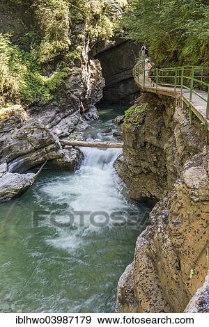 "Breitachklamm gorge in Oberstdorf, Kleinwalsertal, Allgau" View Large Photo Image Stock Photo - "Breitachklamm gorge in Oberstdorf, Kleinwalsertal, Allgau". Fotosearch