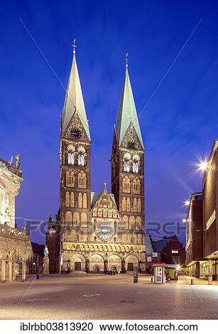 "Bremen Cathedral of St. Petri, Bremen, Germany, Europe" View Large Photo Image Stock Image - "Bremen Cathedral of St. Petri, Bremen, Germany, Europe". Fotosearch