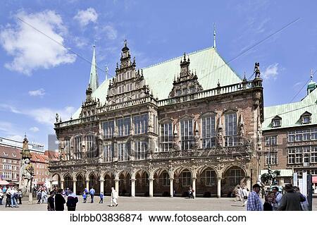 "Bremen City Hall, Weser Renaissance, UNESCO World Cultural Heritage Site, Bremen, Germany, Europe" View Large Photo Image Picture - "Bremen City Hall, Weser Renaissance, UNESCO World Cultural Heritage Site, Bremen, Germany, Europe". Fotosearch