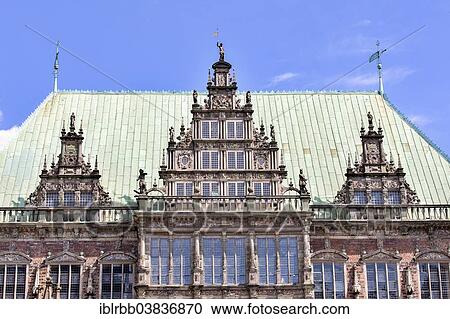 "Bremen City Hall, Weser Renaissance, UNESCO World Cultural Heritage Site, Bremen, Germany, Europe" View Large Photo Image Stock Image - "Bremen City Hall, Weser Renaissance, UNESCO World Cultural Heritage Site, Bremen, Germany, Europe". Fotosearch