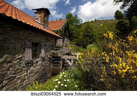 "Brenscheider Oelmuehle, oil mill, cultural monument, Nachrodt Wiblingwerde, Sauerland, North Rhine-Westphalia, Germany, Europe" View Large Photo Image Stock Photography - "Brenscheider Oelmuehle, oil mill, cultural monument, Nachrodt Wiblingwerde, Sauerland, North Rhine-Westphalia, Germany, Europe". Fotosearch
