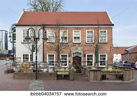 "Brewery restaurant Haus der Getreuen, Friesian Brewery, Jever, Frisia, Lower Saxony, Germany, Europe" View Large Photo Image Stock Photo - "Brewery restaurant Haus der Getreuen, Friesian Brewery, Jever, Frisia, Lower Saxony, Germany, Europe". Fotosearch