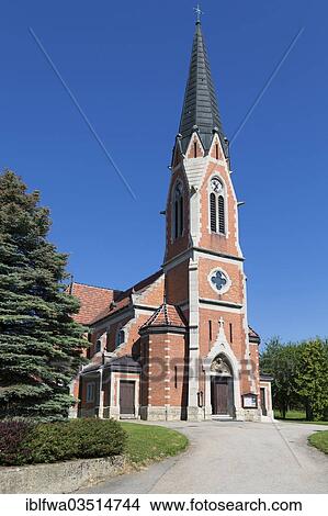 "Brick church, Stockern, Meiseldorf, Waldviertel, Lower Austria, Austria, Europe" View Large Photo Image Picture - "Brick church, Stockern, Meiseldorf, Waldviertel, Lower Austria, Austria, Europe". Fotosearch