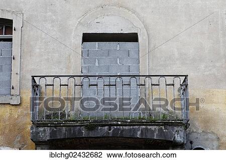 "Bricked-up window, abandoned house, Puy de Dome, Auvergne, France, Europe" View Large Photo Image Stock Image - "Bricked-up window, abandoned house, Puy de Dome, Auvergne, France, Europe". Fotosearch
