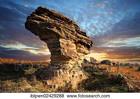 "Bridestone rock formation in Dalby forest, North Yorks Moors National Park, England, United Kingdom, Europe" View Large Photo Image Stock Photo - "Bridestone rock formation in Dalby forest, North Yorks Moors National Park, England, United Kingdom, Europe". Fotosearch