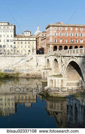 "Bridge across the Tiber river, Ponte Sisto bridge, Rome, Lazio, Italy, Southern Europe, Europe" View Large Photo Image Stock Photo - "Bridge across the Tiber river, Ponte Sisto bridge, Rome, Lazio, Italy, Southern Europe, Europe". Fotosearch