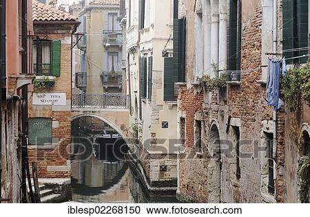 "Bridge, houses on the canal of Rio Tera Secondo, Venice, Venezia, Veneto, Italy, Europe" View Large Photo Image Stock Image - "Bridge, houses on the canal of Rio Tera Secondo, Venice, Venezia, Veneto, Italy, Europe". Fotosearch
