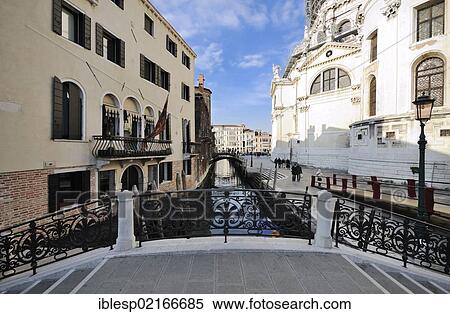 "Bridge near the church of Santa Maria della Salute, Dorsoduro quarter, Venice, Venezia, Veneto, Italy, Europe" View Large Photo Image Stock Photography - "Bridge near the church of Santa Maria della Salute, Dorsoduro quarter, Venice, Venezia, Veneto, Italy, Europe". Fotosearch