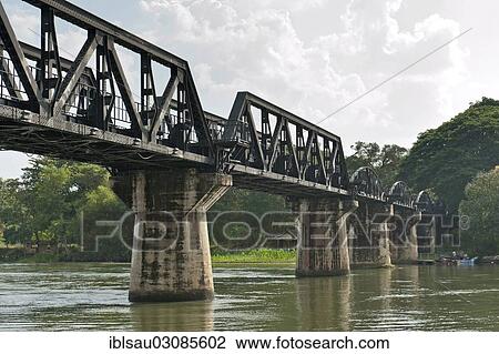 "Bridge on the River Kwai, Khwae Yai, Kanchanaburi, Kanburi, Provinz Kanchanaburi, Thailand, Asia" View Large Photo Image Stock Image - "Bridge on the River Kwai, Khwae Yai, Kanchanaburi, Kanburi, Provinz Kanchanaburi, Thailand, Asia". Fotosearch