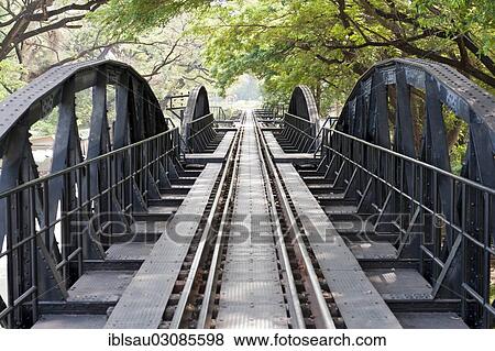 "Bridge over the River Kwai, Khwae Yai, Kanchanaburi, Provinz Kanchanaburi, Thailand, Asia" View Large Photo Image Stock Photo - "Bridge over the River Kwai, Khwae Yai, Kanchanaburi, Provinz Kanchanaburi, Thailand, Asia". Fotosearch