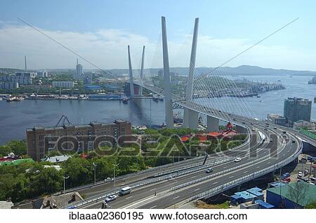 "Bridge Vladivostok - Russky Island, Primorsky Krai, Russian Federation, Eurasia" View Large Photo Image Stock Photography - "Bridge Vladivostok - Russky Island, Primorsky Krai, Russian Federation, Eurasia". Fotosearch