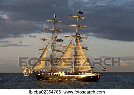 "Brig Mercedes during Hanse Sail 2012, Warnemuende, Mecklenburg-Western Pomerania, Germany, Europe" View Large Photo Image Stock Photograph - "Brig Mercedes during Hanse Sail 2012, Warnemuende, Mecklenburg-Western Pomerania, Germany, Europe". Fotosearch