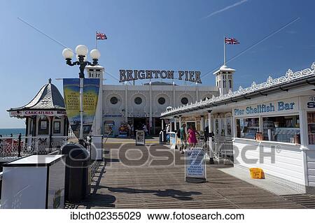 "Brighton Pier, England, United Kingdom, Europe" View Large Photo Image Stock Photo - "Brighton Pier, England, United Kingdom, Europe". Fotosearch