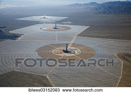"Brightsource Ivanpah Solar Electric Generating System, a solar thermal electric generating facility, Mojave Desert, San Bernardino County, California, United States, North America" View Large Photo Image Stock Image - "Brightsource Ivanpah Solar Electric Generating System, a solar thermal electric generating facility, Mojave Desert, San Bernardino County, California, United States, North America". Fotosearch