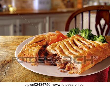 "British food, peppered steak lattice pie" View Large Photo Image Stock Image - "British food, peppered steak lattice pie". Fotosearch