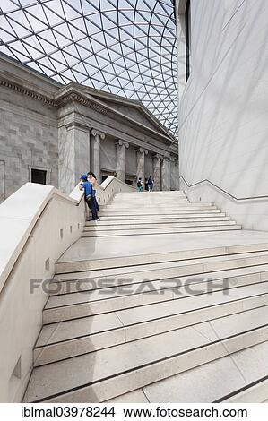 "British Museum, Great Courtyard redesigned by architect Norman Foster, Bloomsbury, London, England, United Kingdom, Europe" View Large Photo Image Picture - "British Museum, Great Courtyard redesigned by architect Norman Foster, Bloomsbury, London, England, United Kingdom, Europe". Fotosearch
