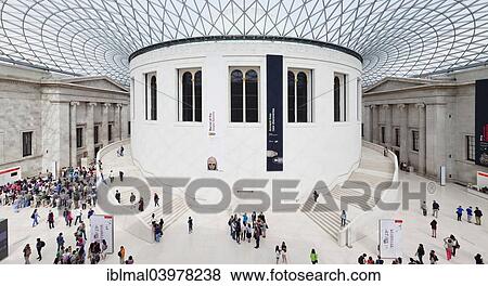 "British Museum, Great Courtyard redesigned by architect Norman Foster, Bloomsbury, London, England, United Kingdom, Europe" View Large Photo Image Stock Photo - "British Museum, Great Courtyard redesigned by architect Norman Foster, Bloomsbury, London, England, United Kingdom, Europe". Fotosearch