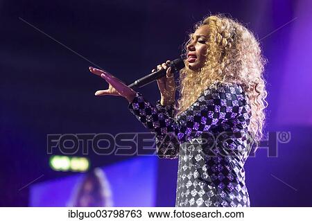 "British singer Leona Lewis performing live at """"Energy Stars For Free"""", at the Hallenstadion Oerlikon, Zurich, Switzerland, Europe" View Large Photo Image Stock Image - "British singer Leona Lewis performing live at """"Energy Stars For Free"""", at the Hallenstadion Oerlikon, Zurich, Switzerland, Europe". Fotosearch