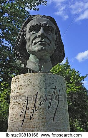 "Bronze bust of the Hungarian composer Franz Liszt, by Arno Becker 1976, Festival Hill, Bayreuth, Bavaria, Germany, Europe" View Large Photo Image Stock Photograph - "Bronze bust of the Hungarian composer Franz Liszt, by Arno Becker 1976, Festival Hill, Bayreuth, Bavaria, Germany, Europe". Fotosearch