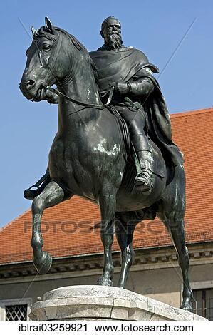 "Bronze equestrian statue of Prince Regent Luitpolt by Adolf von Hildebrand and Theodor Georgii, Bavarian National Museum, Bayerisches Nationalmuseum, Prinzregentenstrasse, Munich, Upper Bavaria, Bavaria, Germany, Europe" View Large Photo Image Stock Image - "Bronze equestrian statue of Prince Regent Luitpolt by Adolf von Hildebrand and Theodor Georgii, Bavarian National Museum, Bayerisches Nationalmuseum, Prinzregentenstrasse, Munich, Upper Bavaria, Bavaria, Germany, Europe". Fotosearch