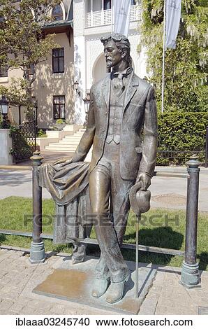 "Bronze monument Anton Chekhov, The Greater Yalta, Crimea, Ukraine, Europe" View Large Photo Image Stock Image - "Bronze monument Anton Chekhov, The Greater Yalta, Crimea, Ukraine, Europe". Fotosearch