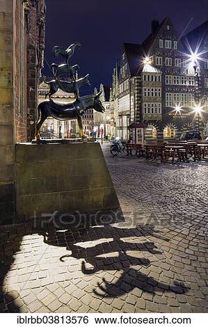 "Bronze sculpture of the Bremen Town Musicians, by artist Gerhard Marcks, historic town centre, Bremen, Germany, Europe" View Large Photo Image Stock Photograph - "Bronze sculpture of the Bremen Town Musicians, by artist Gerhard Marcks, historic town centre, Bremen, Germany, Europe". Fotosearch