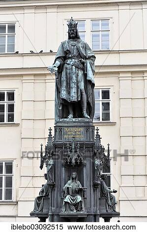 "Bronze statue, monument of Emperor Charles IV on the Old Town Bridge Tower, Prague, Czech Republic, Europe" View Large Photo Image Stock Photography - "Bronze statue, monument of Emperor Charles IV on the Old Town Bridge Tower, Prague, Czech Republic, Europe". Fotosearch