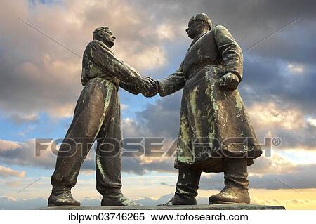 "Bronze statue of a Russian Soldier and a Worker, Memento Park, Budapest, Hungary, Europe" View Large Photo Image Stock Photography - "Bronze statue of a Russian Soldier and a Worker, Memento Park, Budapest, Hungary, Europe". Fotosearch