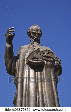"Bronze statue of St. Clement of Ohrid, Ohrid, Macedonia, Europe" View Large Photo Image Stock Image - "Bronze statue of St. Clement of Ohrid, Ohrid, Macedonia, Europe". Fotosearch
