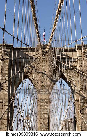 "Brooklyn Bridge, Manhattan, New York City, New York, USA" View Large Photo Image Stock Photograph - "Brooklyn Bridge, Manhattan, New York City, New York, USA". Fotosearch
