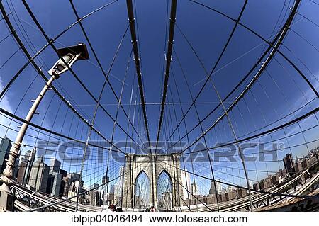 Picture - "Brooklyn Bridge, New York City, United States, North America". Fotosearch