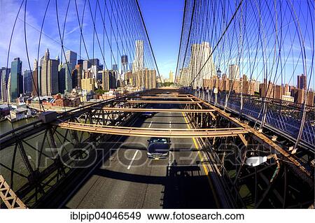 Stock Photo - "Brooklyn Bridge, New York City, United States, North America". Fotosearch