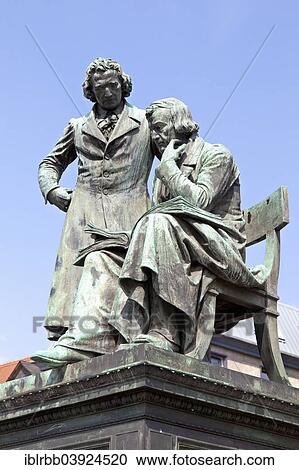 Stock Image - "Brothers Grimm National Memorial, Hanau, Hesse, Germany, Europe". Fotosearch