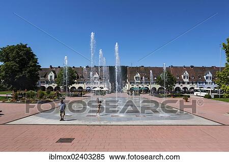 "Brunnensee water fountains on Unteren Marktplatz square, Freudenstadt, Black Forest" View Large Photo Image Stock Photography - "Brunnensee water fountains on Unteren Marktplatz square, Freudenstadt, Black Forest". Fotosearch
