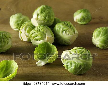 Picture - Brussels sprouts. Fotosearch