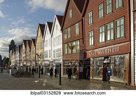 "Bryggen, kontor buildings, wooden houses, Bergen, Norway, Europe" View Large Photo Image Stock Photo - "Bryggen, kontor buildings, wooden houses, Bergen, Norway, Europe". Fotosearch