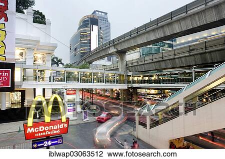 "BTS Skytrain, Silom line, Bangkok, Thailand, Asia" View Large Photo Image Stock Image - "BTS Skytrain, Silom line, Bangkok, Thailand, Asia". Fotosearch