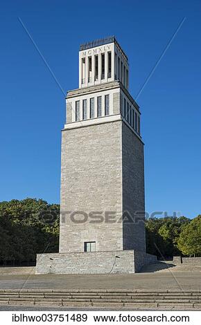 "Buchenwald Memorial, bell tower, Ettersberg, Weimar, Thuringia, Germany, Europe" View Large Photo Image Stock Photo - "Buchenwald Memorial, bell tower, Ettersberg, Weimar, Thuringia, Germany, Europe". Fotosearch