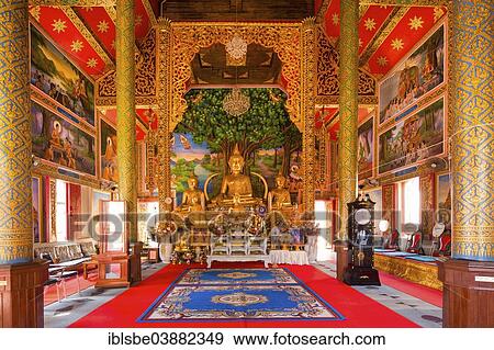"Buddha statue at Wat Sriboonruang, Sri Boon Ruang Temple, Chiang Rai, Northern Thailand, Thailand, Asia" View Large Photo Image Stock Photo - "Buddha statue at Wat Sriboonruang, Sri Boon Ruang Temple, Chiang Rai, Northern Thailand, Thailand, Asia". Fotosearch