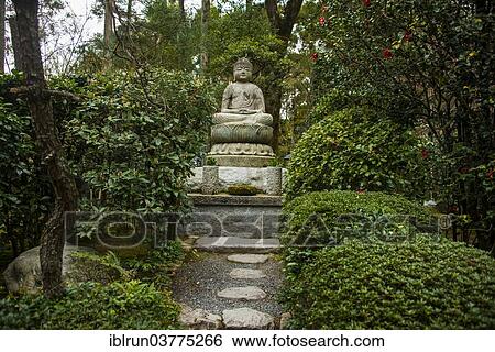 "Buddha statue, Ryoan-ji Temple, Kyoto, Japan, Asia" View Large Photo Image Stock Photograph - "Buddha statue, Ryoan-ji Temple, Kyoto, Japan, Asia". Fotosearch